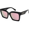 image:imageSOJOS Trendy Square Polarized Sunglasses for Womens MensRetro Plastic Frame Shades Designer Inspired Sun Glasses SJ2306Pink