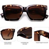 image:imageSOJOS Trendy Square Polarized Sunglasses for Womens MensRetro Plastic Frame Shades Designer Inspired Sun Glasses SJ2306Tortoise