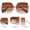 image:imageSOJOS Trendy Square Sunglasses Womens Big Oversized Designer Style UV Protection Sunnies Shades Lunettes de Soleil SJ1170Brown