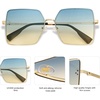 image:imageSOJOS Trendy Square Sunglasses Womens Big Oversized Designer Style UV Protection Sunnies Shades Lunettes de Soleil SJ1170Green