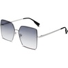 image:imageSOJOS Trendy Square Sunglasses Womens Big Oversized Designer Style UV Protection Sunnies Shades Lunettes de Soleil SJ1170Silver