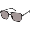 image:imageSOJOS Trendy Vintage Aviator Square Sunglasses For Womens Mens Retro 70s UV400 Women Sun Glasses SJ2327BlackGrey