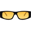 image:imageSOJOS Trendy Y2K Rectangle Polarized Sunglasses for Women Men Fashion Designer Rave Sunglasses SJ2228BlackYellow