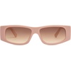 image:imageSOJOS Trendy Y2K Rectangle Polarized Sunglasses for Women Men Fashion Designer Rave Sunglasses SJ2228PinkBrown
