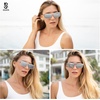 image:imageSOJOS Trendy Y2k Polarized Sunglasses for Women Men Metal Frame UV400 Designer Shades SJ1228BlackGrey