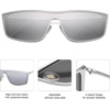 image:imageSOJOS Trendy Y2k Polarized Sunglasses for Women Men Metal Frame UV400 Designer Shades SJ1228SilverSilver