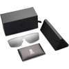 image:imageSOJOS Trendy Y2k Polarized Sunglasses for Women Men Metal Frame UV400 Designer Shades SJ1228SilverSilver