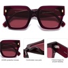 image:imageSOJOS Vintage Oversized Square Sunglasses for WomenRetro Womens Luxury Big Large Sun Glasses UV400 SJ2194PurplePurple