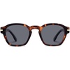 image:imageSOJOS Vintage Retro Square Polarized Sunglasses Men Standard Fit Trendy Womens Sun Glasses SJ2382Tortoise Frame Grey Lens