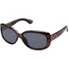 image:imageSOJOS Vintage Square Sunglasses for Women Polarized UV Protection Havana Frame SJ2111C11tortoise Frame With Grey Lens