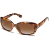 image:imageSOJOS Vintage Square Sunglasses for Women Polarized UV Protection Havana Frame SJ2111TortoiseGradient Brown