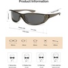 image:imageSOJOS Wrap Around Running Sunglasses for Men Women Retro UV400 Driving Fishing Y2K Sport Sun Glasses SJ2747GreyGrey