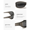 image:imageSOJOS Wrap Around Running Sunglasses for Men Women Retro UV400 Driving Fishing Y2K Sport Sun Glasses SJ2747GreyGrey