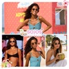 image:imageSOJOS Y2K Oval Metal Polarized Sunglasses Women Men Retro 90s Small Thin Frame Sun Glasses with UV400 AfterglowGoldGrey