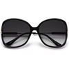 image:imageSOJOS 2026 Oversized Butterfly Sunglasses for Women with Gold ArmsBeach Sun UV Protection ShadesBlackGrey