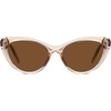 image:imageSOJOS Acetate Cat Eye Sunglasses Women Handmade Polarized Retro Lightweight Fashion 90s Style UV400 Sunnies LolaChampagneBrown