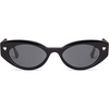 image:imageSOJOS Acetate Polarized Cat Eye Sunglasses for Women Lightweight Retro Vintage Sun Glasses UV400 Protection Chic EnchantedBlackGrey