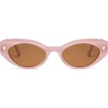 image:imageSOJOS Acetate Polarized Cat Eye Sunglasses for Women Lightweight Retro Vintage Sun Glasses UV400 Protection Chic EnchantedPinkBrown