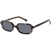 image:imageSOJOS Acetate Polarized Sunglasses for Women Retro 90s Small Trendy Sun Glasses LaneDarkbrownGrey