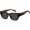 image:imageSOJOS Acetate Square Polarized Sunglasses for Women Men Handmade Trendy Lightweight Sunnies Rectangular Shades UV400 RowanBlackGrey