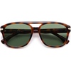 image:imageSOJOS Aviator Sunglasses Womens amp Men Square Polarized Lens UV400 Designer 90s Shades SJ2650TortoiseGreen Lens