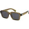 image:imageSOJOS Big Trendy Square Polarized Sunglasses Womens Mens Retro Large Chunky Oversized Rectangle Shades SJ2345Olive GreenGrey