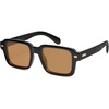 Shiny Black/Light Brown