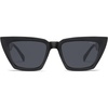 image:imageSOJOS CatEye Sunglasses Recycled Fishing Net Frame EcoFriendly UV400 Polarized LensesAtlantic OceanBlack