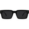 image:imageSOJOS Classic Retro Square Polarized Sunglasses Womens Mens 80s 90s Trendy Rectangle Shades SJ2393BlackGrey