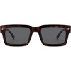 Dark Brown Tortoise/Grey