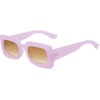image:imageSOJOS Kids Rectangle Nude Blue Sunglasses for Girls Toddler Baby Age 12 UV400 Protection Trendy Chunky Glasses SK5612APurple