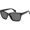 image:imageSOJOS Ocean Collection Polarized Sunglasses Men Square Recycled Fishing Net frame EcoFriendly UV400 Shades Pacific OceanBlackGrey