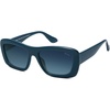 image:imageSOJOS Ocean Collection Sunglasses Womens Trendy Polarized SquareEcoFriendly Recycled Sun GlassesRectangle ShadesMoonbeamBlue