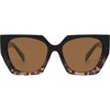 Black Gradient Tortoise/Brown