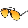 image:imageSOJOS Oversized Retro Aviator Sunglasses for Women Men Tangle Free Classic Vintage 70s Shades SJ2665BlackYellow