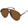 Transparent Brown/Brown Lens