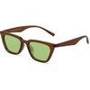 Bright Transparent Brown/Light Green