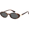 image:imageSOJOS Polarized Oval Sunglasses for Women Chic 90s Vintage UV400 Lightweight Retro Frame Sunnies SJ2676BrownGrey
