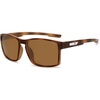 image:imageSOJOS Polarized Sunglasses for Driving Outdoor Sports  Square UV Protection Shades Men WomenTortoiseBrown