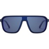 Transparent Blue/Mirrored Blue