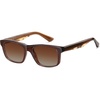 image:imageSOJOS Rectangle Polarized Sunglasses for Men Women Classic Acetate Frame UV Protective Wide Vision Shades SJ3115BrownBrown