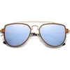 A10 Gold/Dusty Blue Mirrored