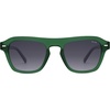 Green Frame Grey Grading Lens