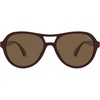 Deep Eggplant Purple/Retro Brwon