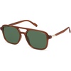 Brown Frame Green Lens