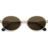 Gold Frame Brown Lens