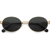 Gold Frame Grey Lens