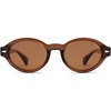 Brown Frame Brown Lens