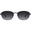 image:imageSOJOS Retro Oval Polarized Sunglasses for Women Men Vintage 90s Style Womens Mens Sunnies Sun Glasses SJ1245BlackGrey Grading