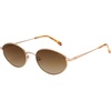 image:imageSOJOS Retro Oval Sunglasses for Women Men 90s Sunnies Lightweight Metal Frame Classic UV Protection Shades EliseBrownBrown